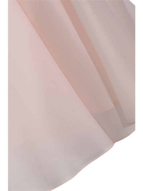 Gonna a ruota MSECALLE in organza di seta Rosa MAX MARA STUDIO | 2616101023600002